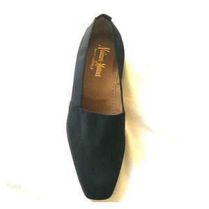 NAVY Nero Cuoio vintage men’s slip-on